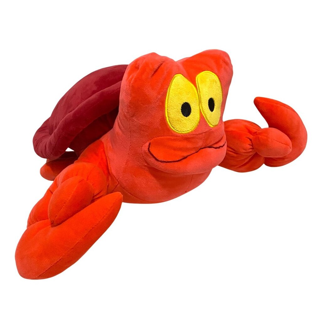 Disney Princess‎ Sebastian Plush 15" Red Jamaican Hermit Crab The Little Mermaid